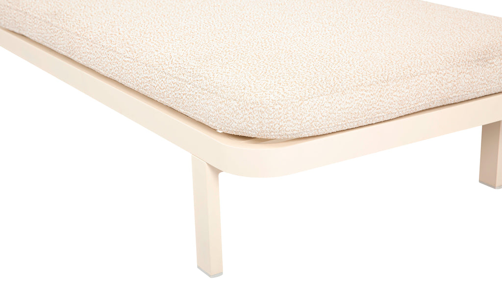 Chaise longue d'extérieur Paradise, Macadamia