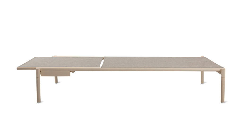 Chaises longues d'extérieur pour terrasse (ensemble de deux), Gale