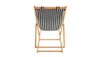 Fauteuil de jardin Settle In, grand modèle, sable noir