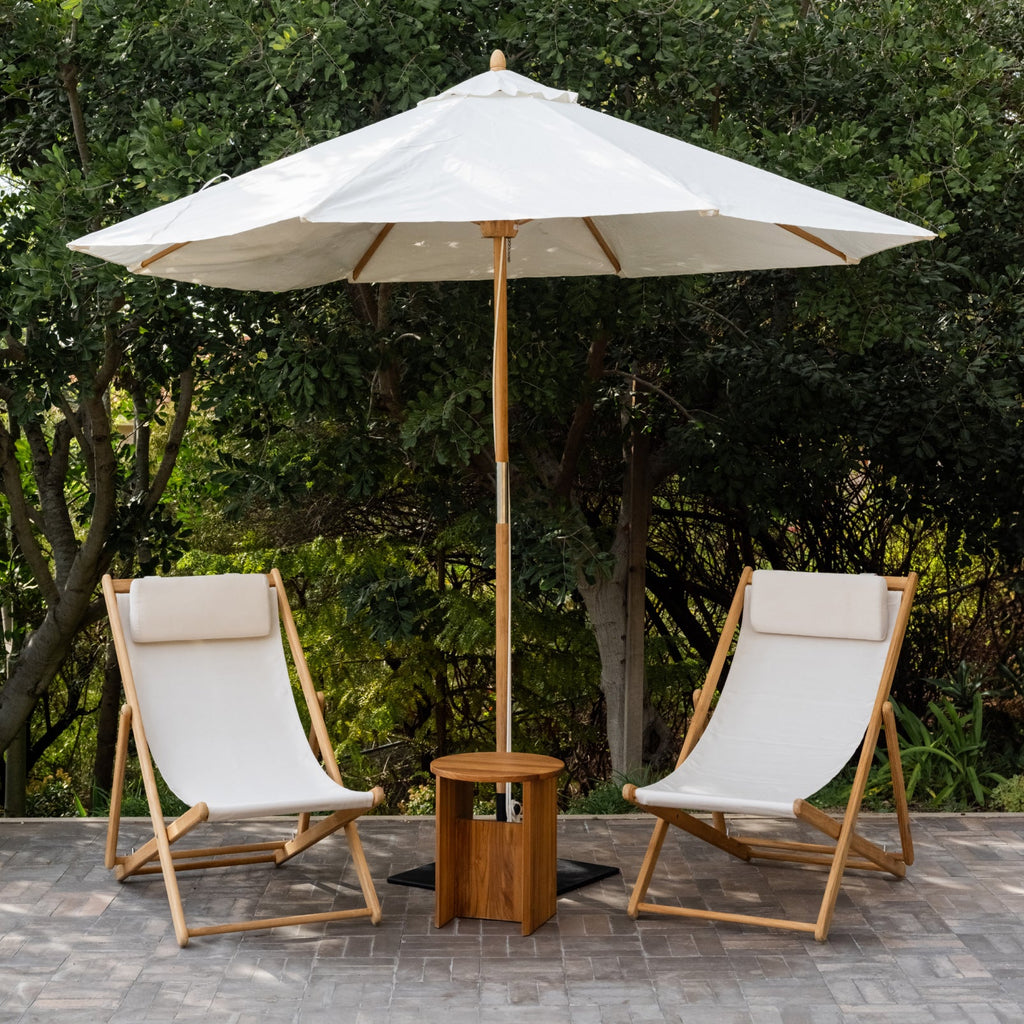 Fauteuil de jardin Settle In, grand modèle, en toile