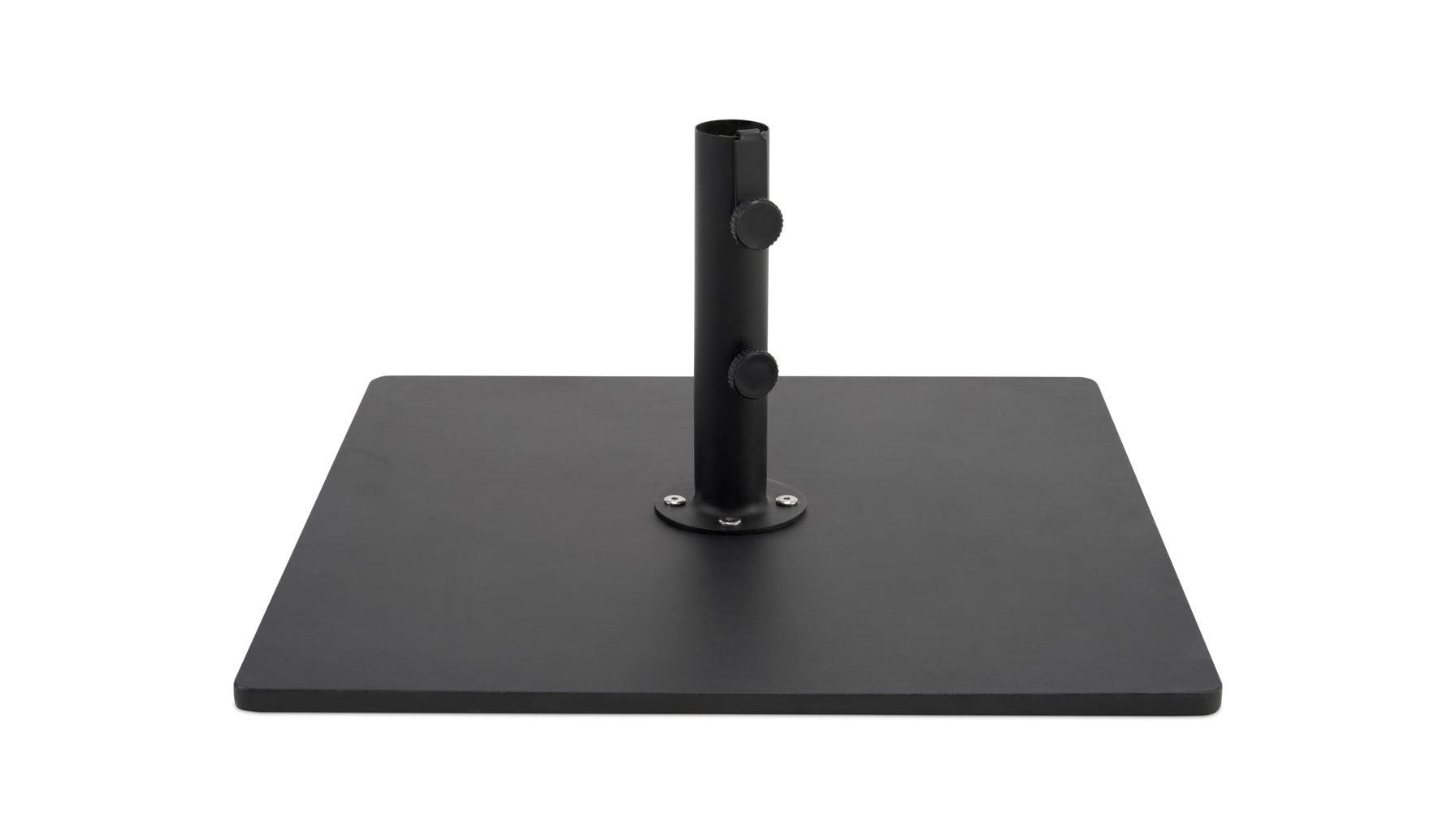 Pied de parasol Capri Outdoor, acier gris