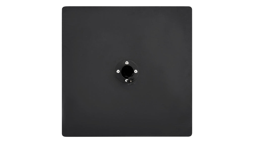 Pied de parasol Capri Outdoor, acier gris