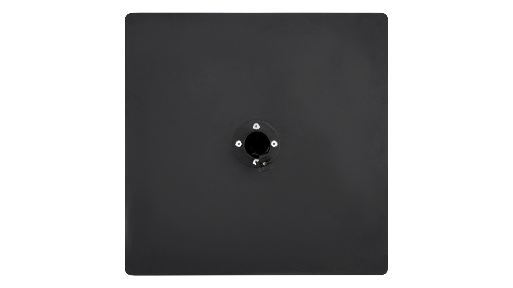 Pied de parasol Capri Outdoor, acier gris