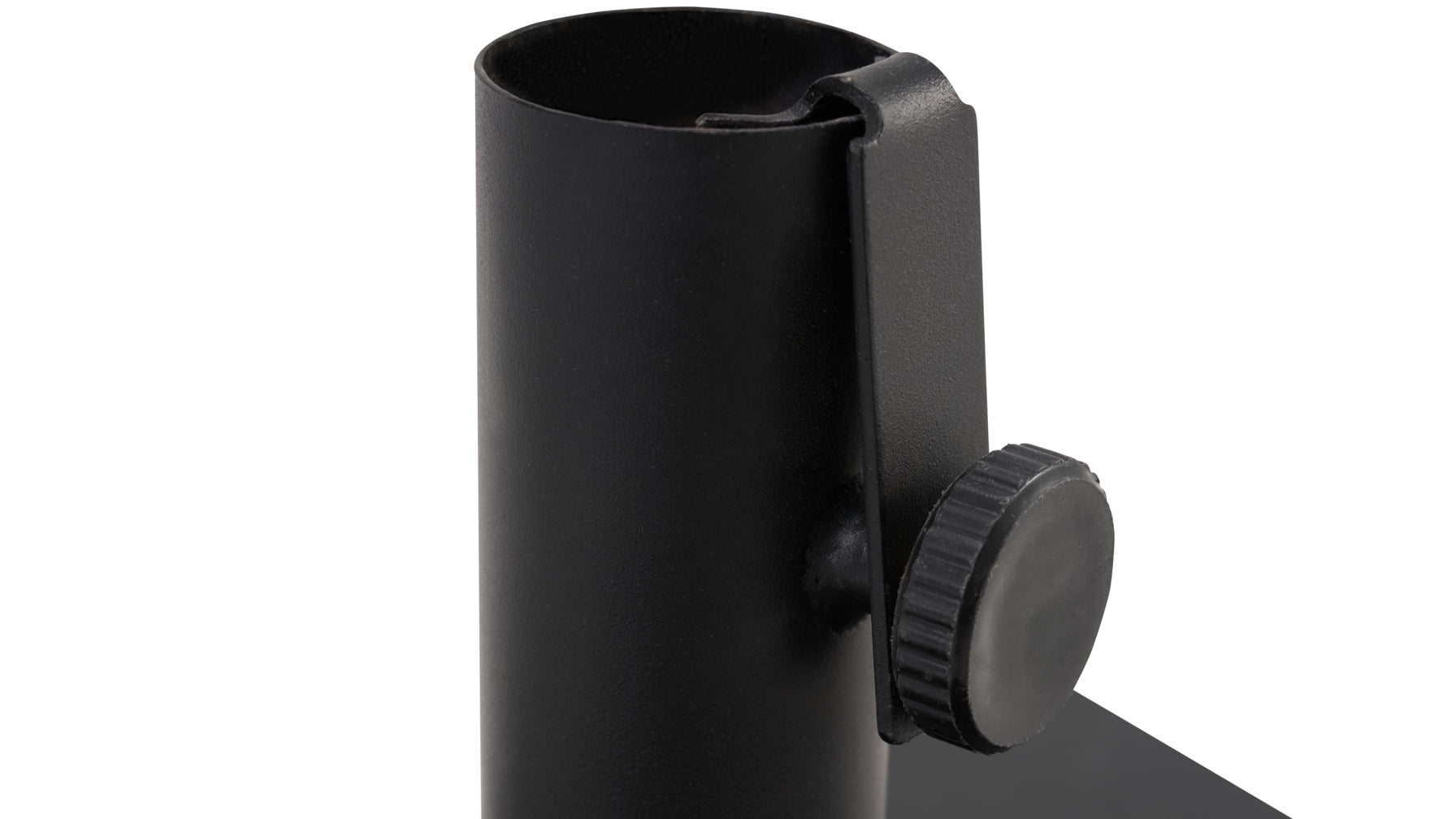 Pied de parasol Capri Outdoor, acier gris