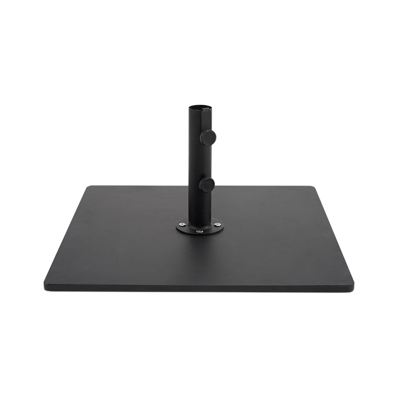 Pied de parasol Capri Outdoor, acier gris