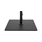 Pied de parasol Capri Outdoor, acier gris