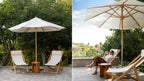 Parasol Capri Outdoor, toile