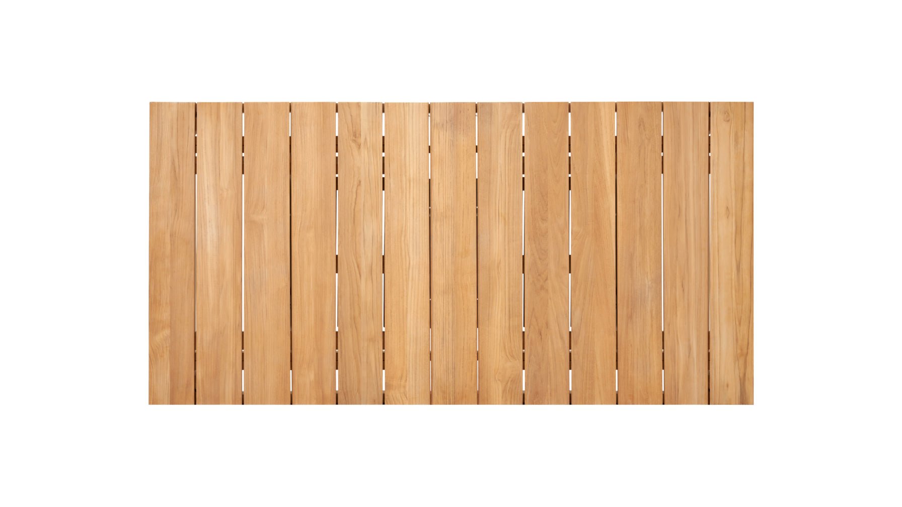 Table de salle à manger extensible d'extérieur Make Room, 6 à 10 couverts, en teck