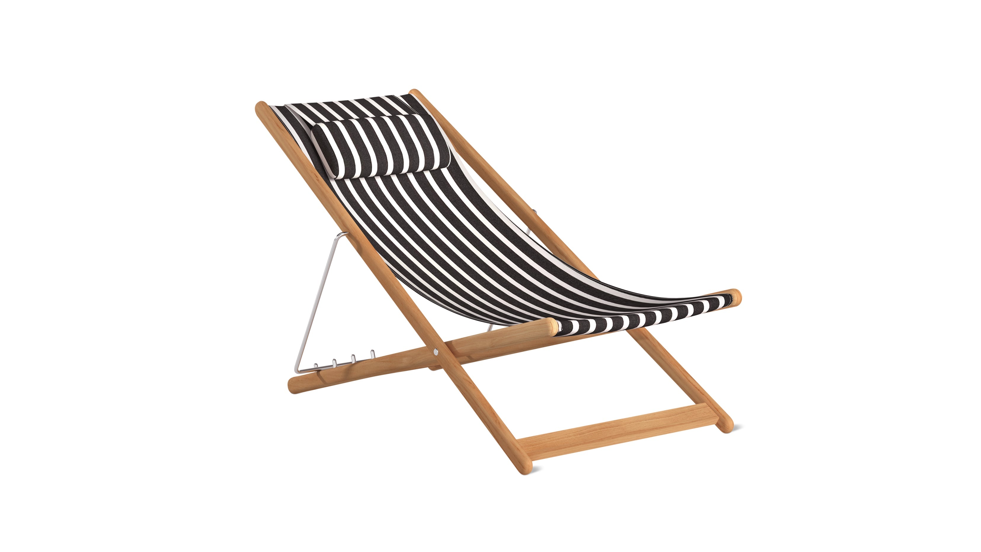 Chaise de jardin Settle In, petite, sable noir