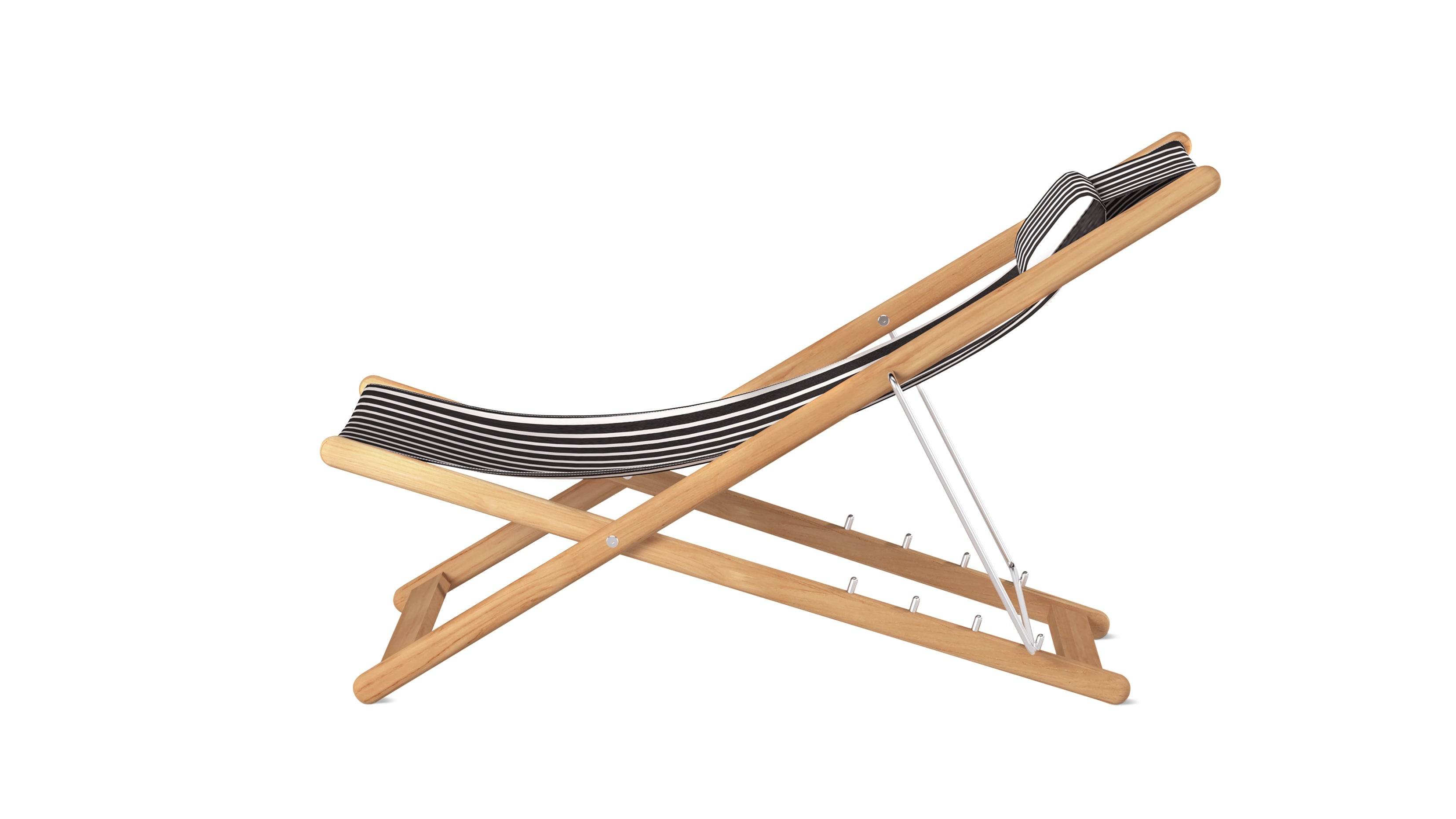 Chaise de jardin Settle In, petite, sable noir