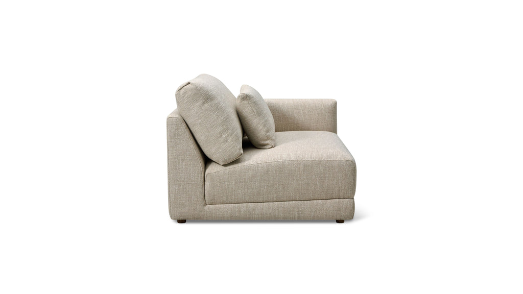 Fauteuil de détente droit, lin