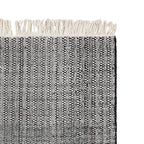 Tapis bord de mer, 244 x 305 cm, couleur poivre et poivre