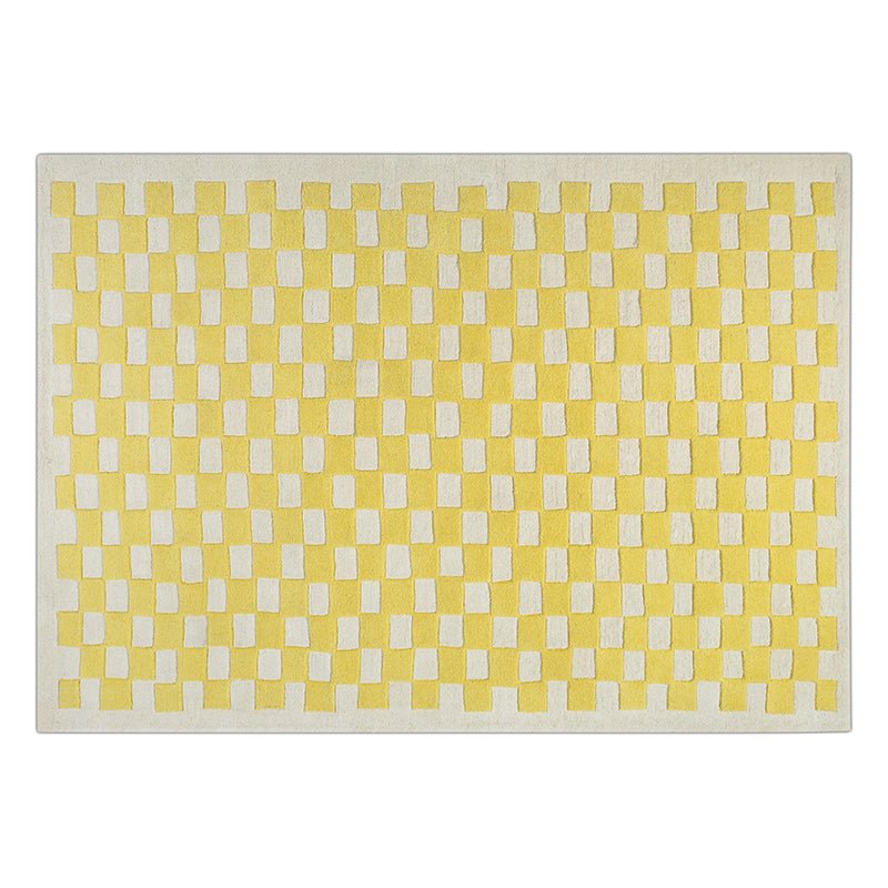 Tapis à carreaux x Scott Sueme, 152 x 213 cm, Sunshine