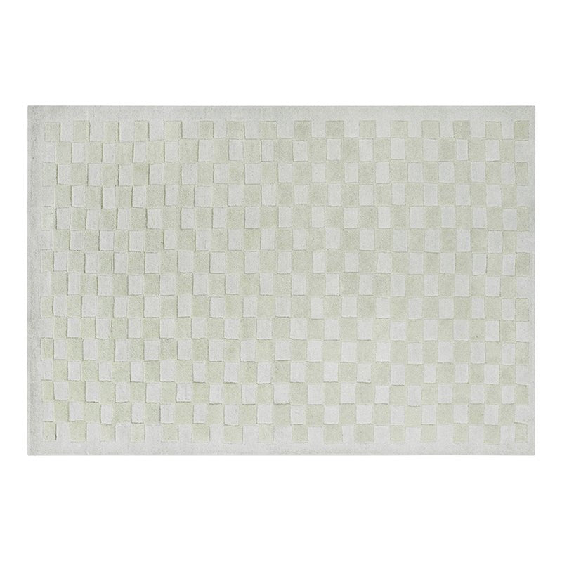 Tapis à carreaux x Scott Sueme, 152 x 213 cm, Aloe