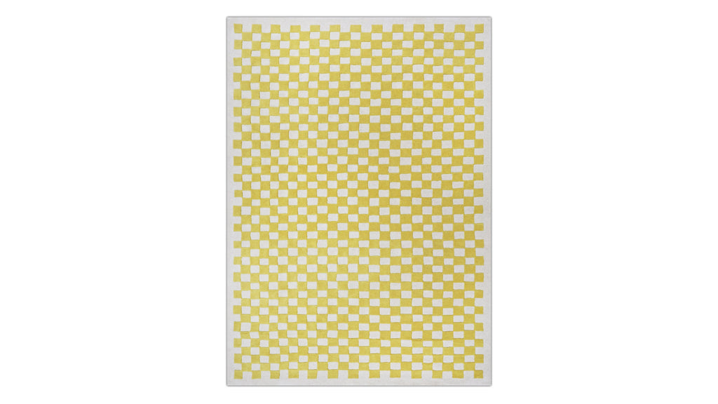 Tapis à carreaux x Scott Sueme, 20 x 30 cm, Sunshine