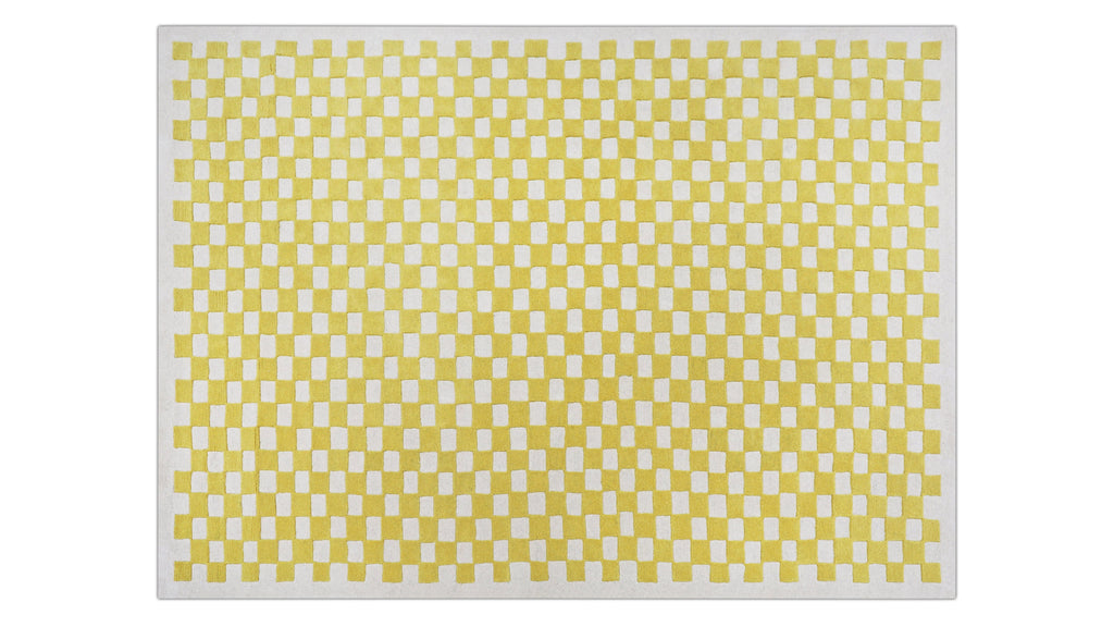 Tapis à carreaux x Scott Sueme, 20 x 30 cm, Sunshine
