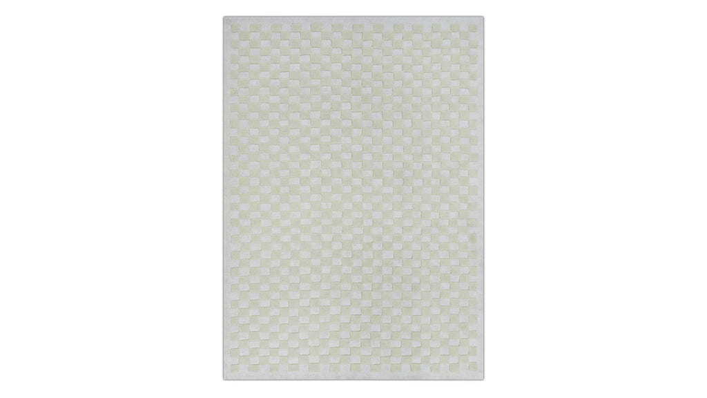 Tapis à carreaux x Scott Sueme, 244 x 305 cm, Aloe vera