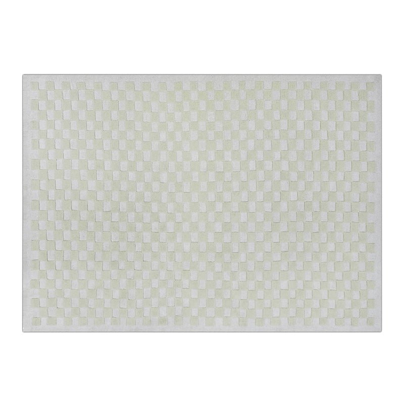 Tapis à carreaux x Scott Sueme, 244 x 305 cm, Aloe vera