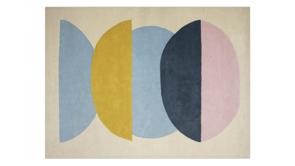 Tapis New Tides x Scott Sueme, 244 x 305 cm, Ivoire