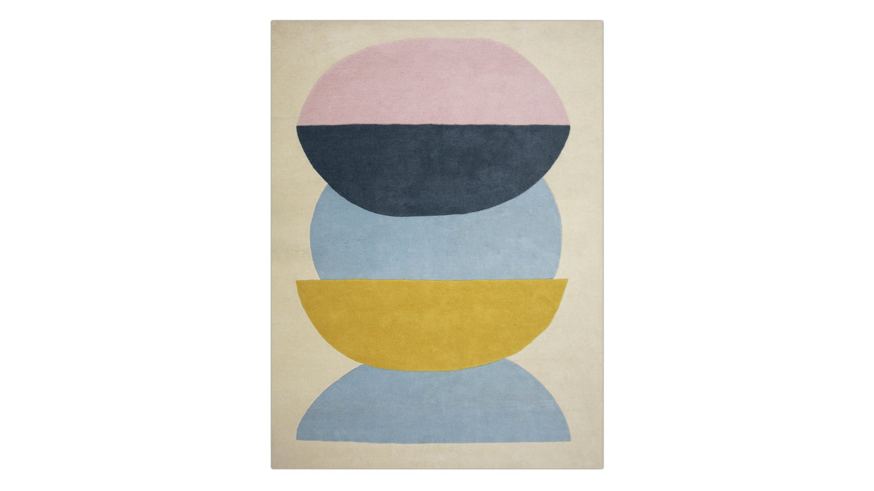 Tapis New Tides x Scott Sueme, 244 x 305 cm, Ivoire