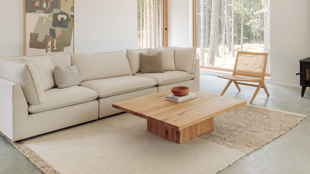 Tapis Amalfi, 244 x 305 cm, Sable chaud