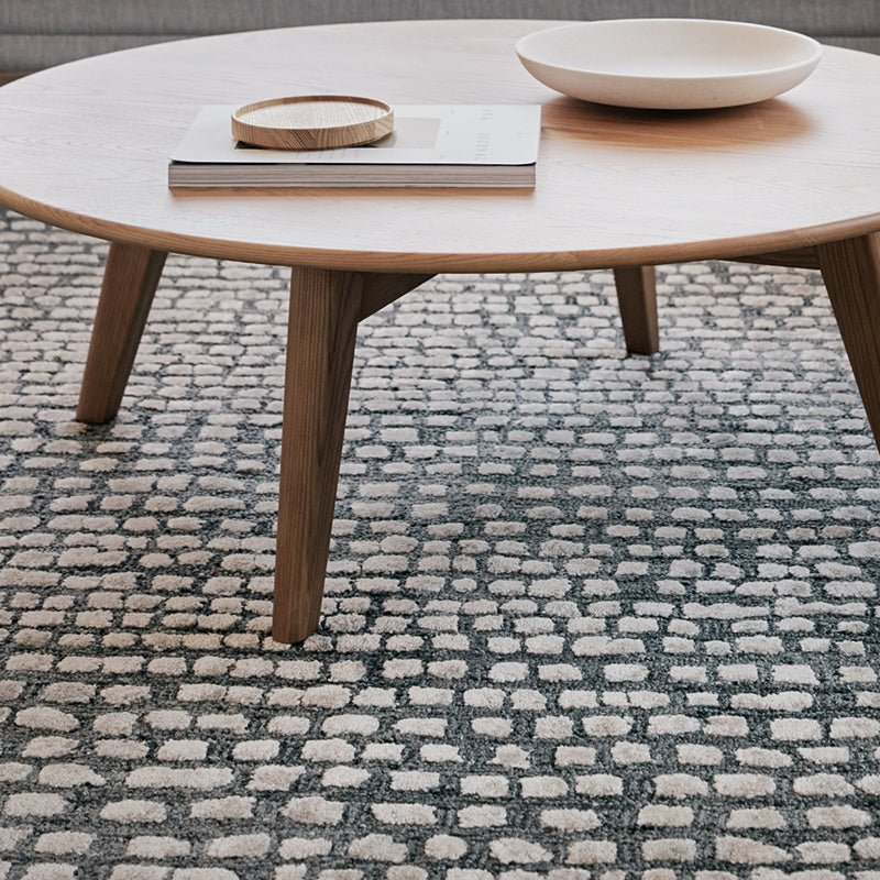 Tapis Gouttes, 152 x 244 cm, Aqua