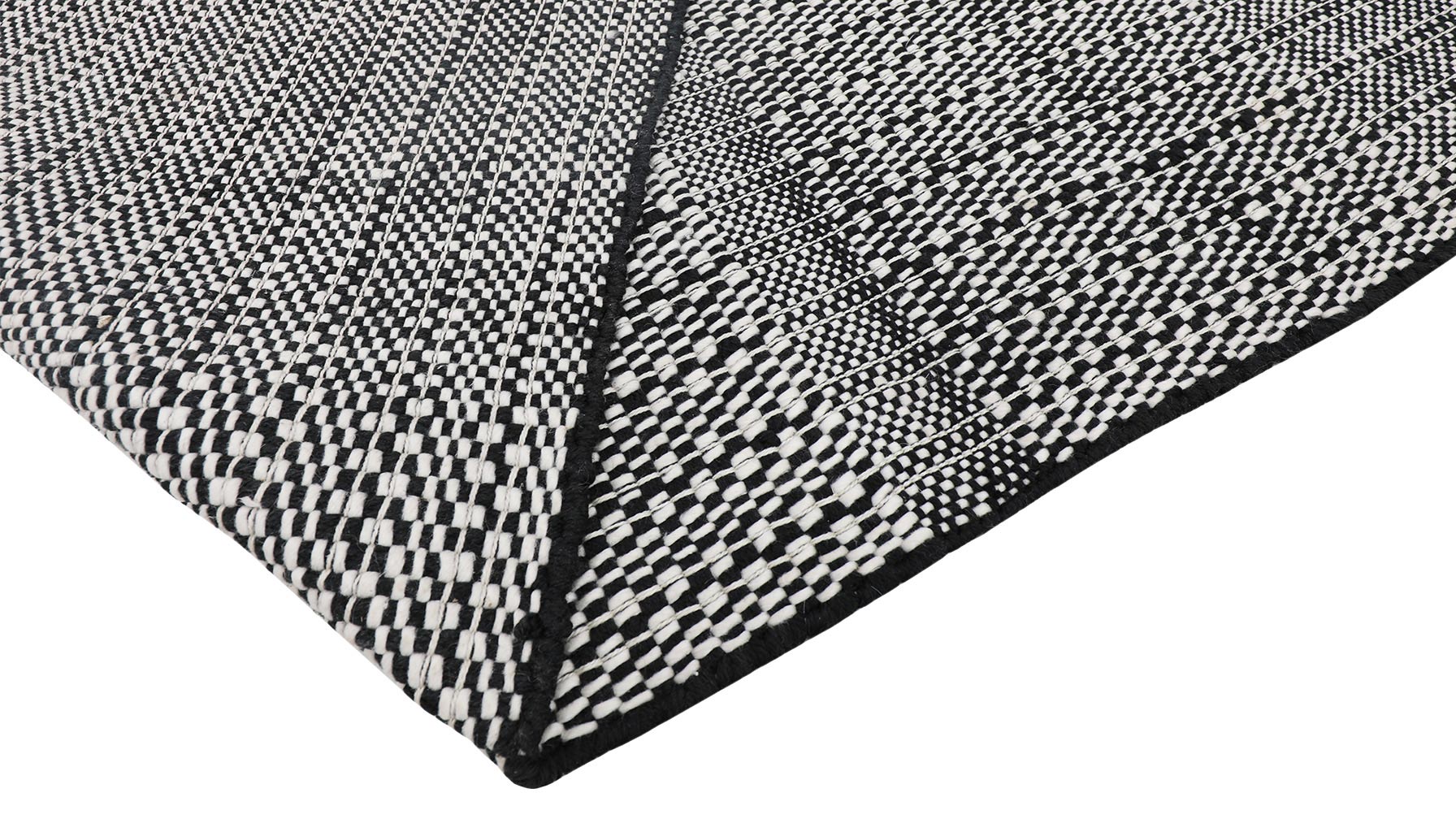 Tapis d'extérieur bord de mer, 244 x 305 cm, couleur poivre et poivre