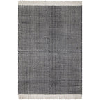 Tapis d'extérieur bord de mer, 244 x 305 cm, couleur poivre et poivre