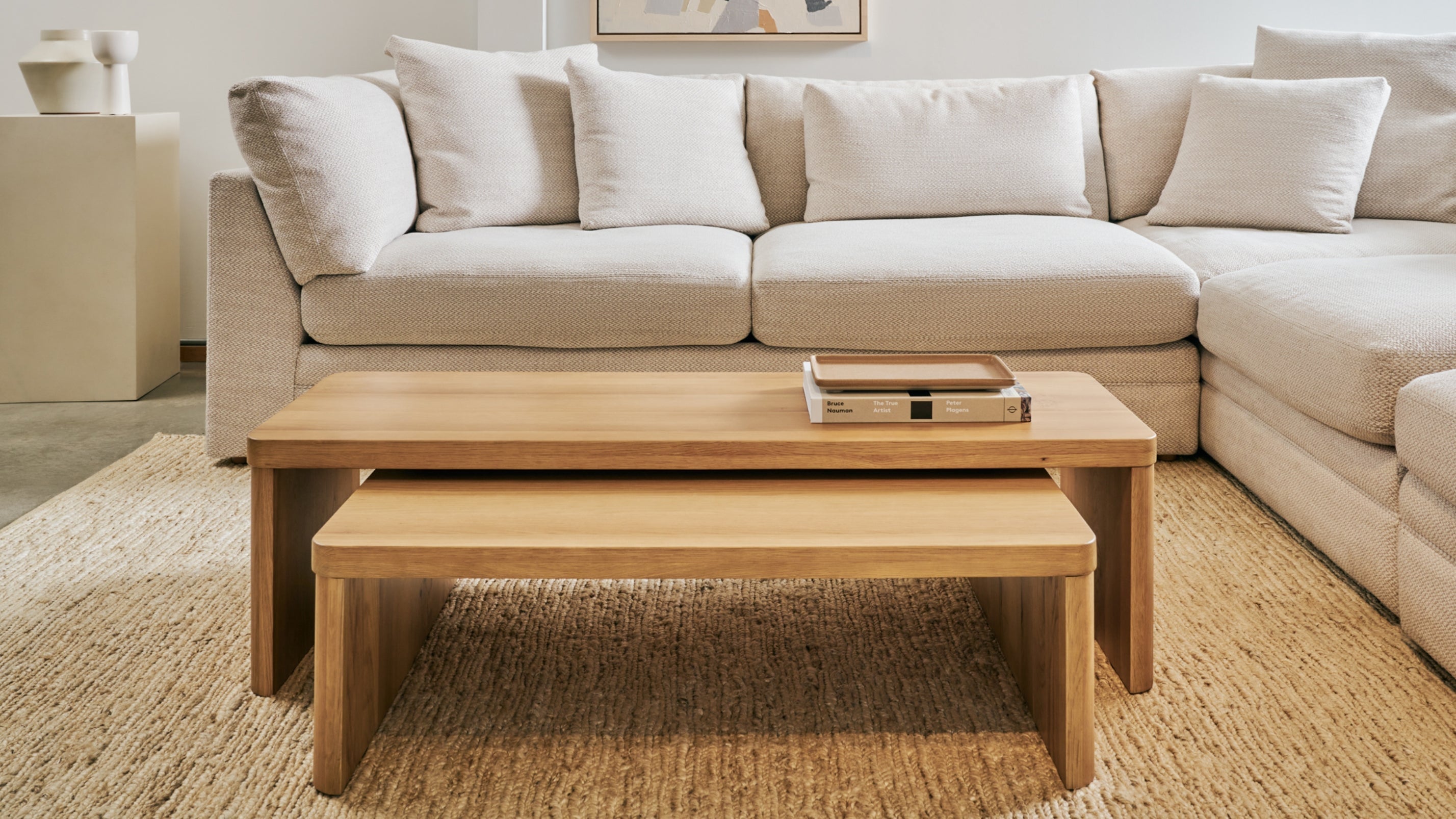 Tapis Côte Ouest, 9 x 12, Vanille