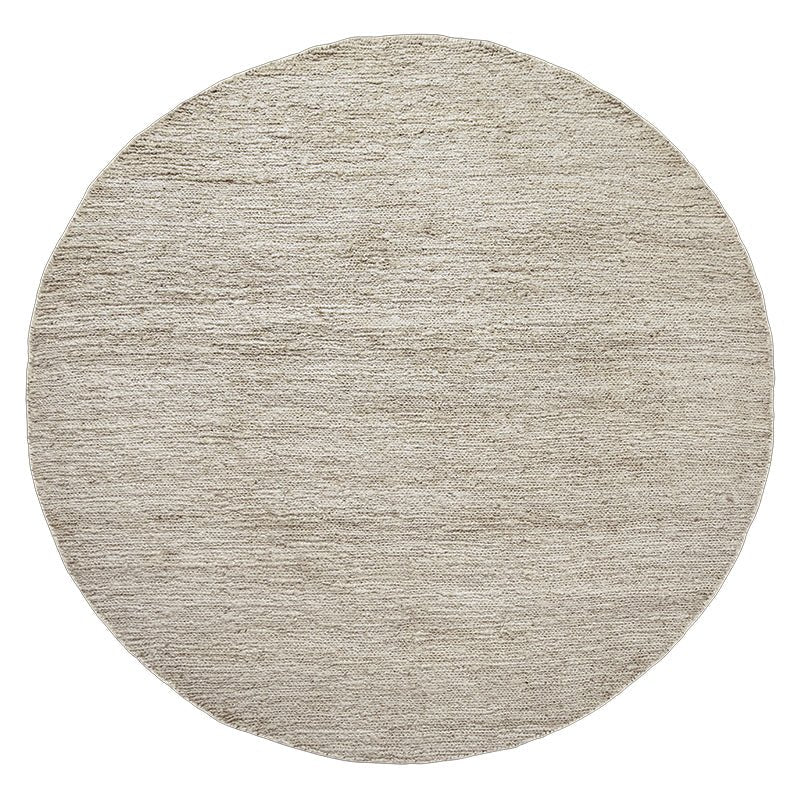 Tapis rond West Coast, 7x7, Vanille