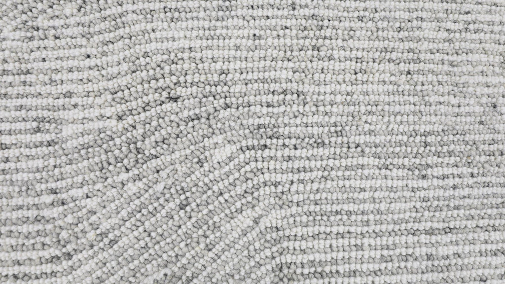 Tapis rond Rocky Road, 180 x 180 cm, couleur givré