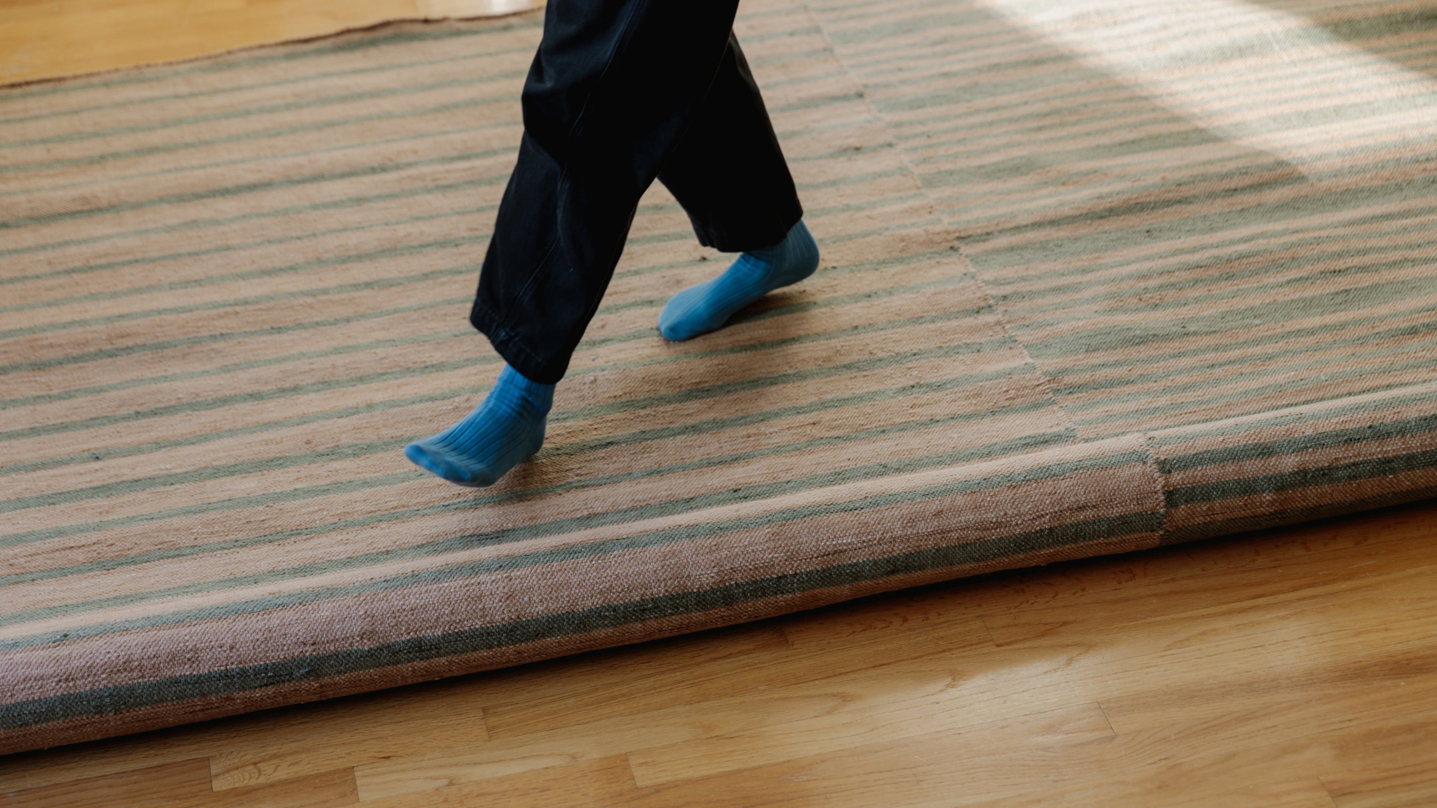 Tapis de digue, 152 x 244 cm, motif algues