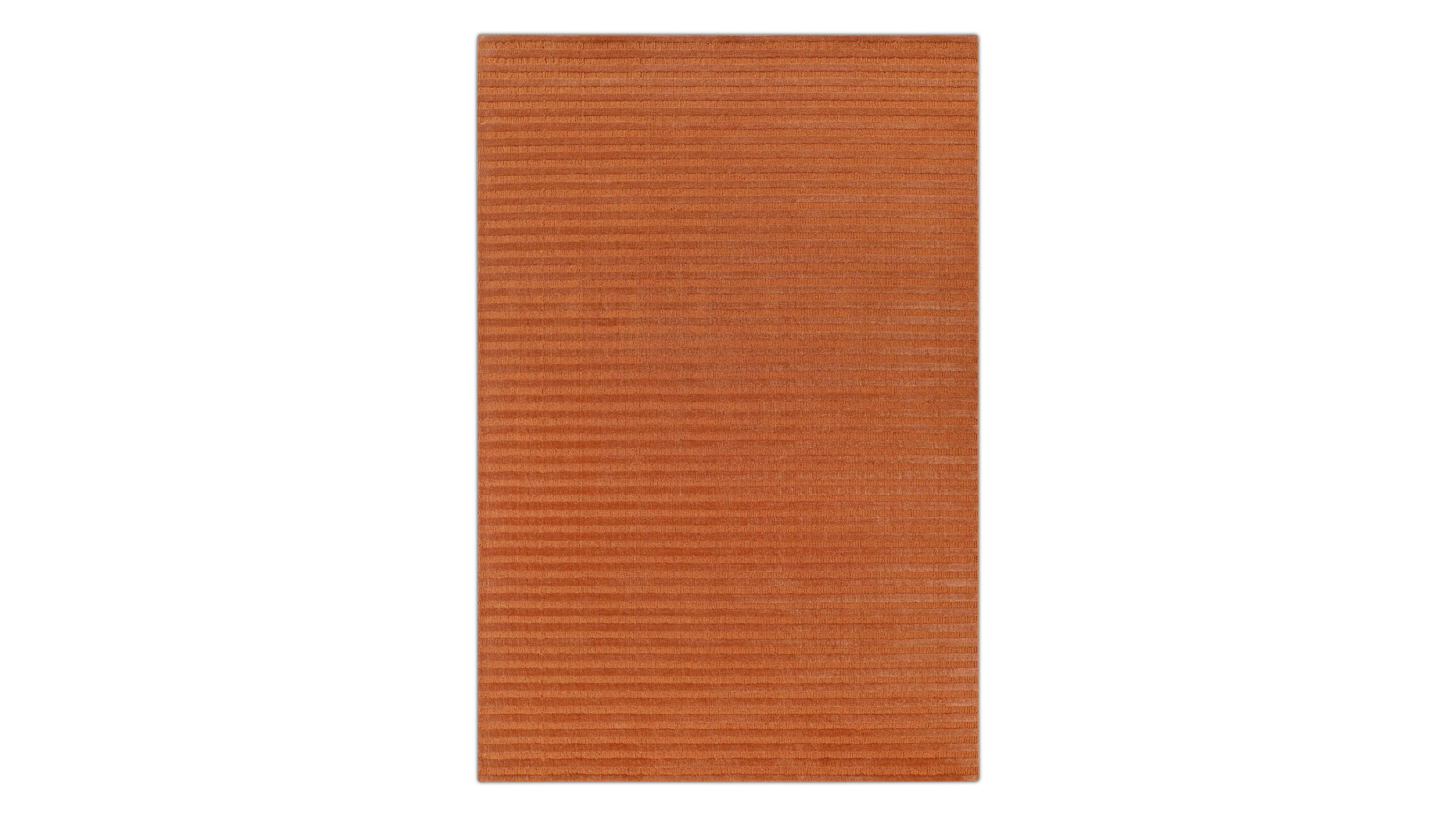Tapis Horizon, 152 x 244 cm, couleur terre cuite