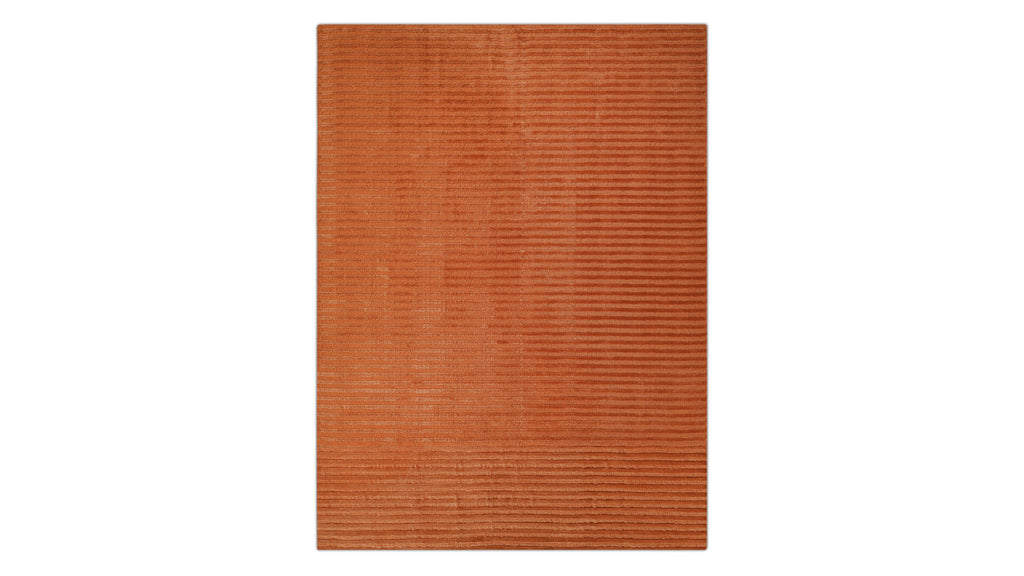 Tapis Horizon, 244 x 305 cm, couleur terre cuite