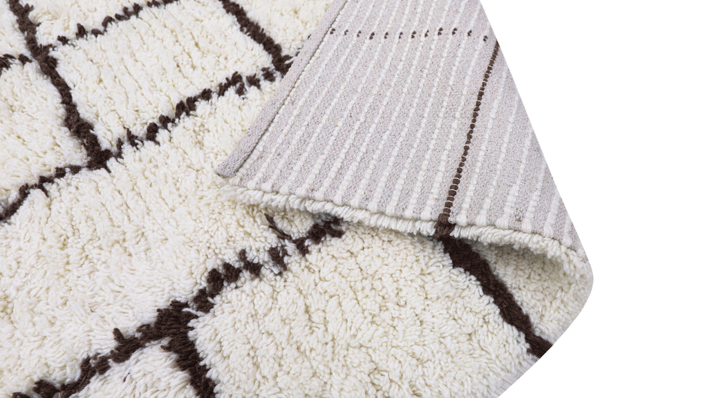 Tapis Aspen, 180 x 270 cm, Brun