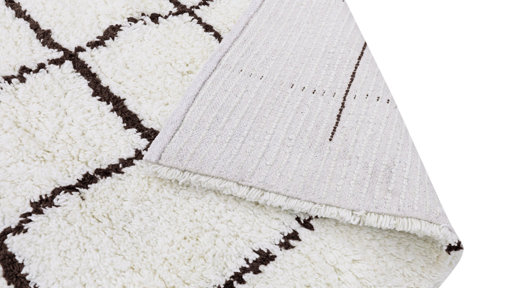 Tapis Aspen, 9 x 12, Brune