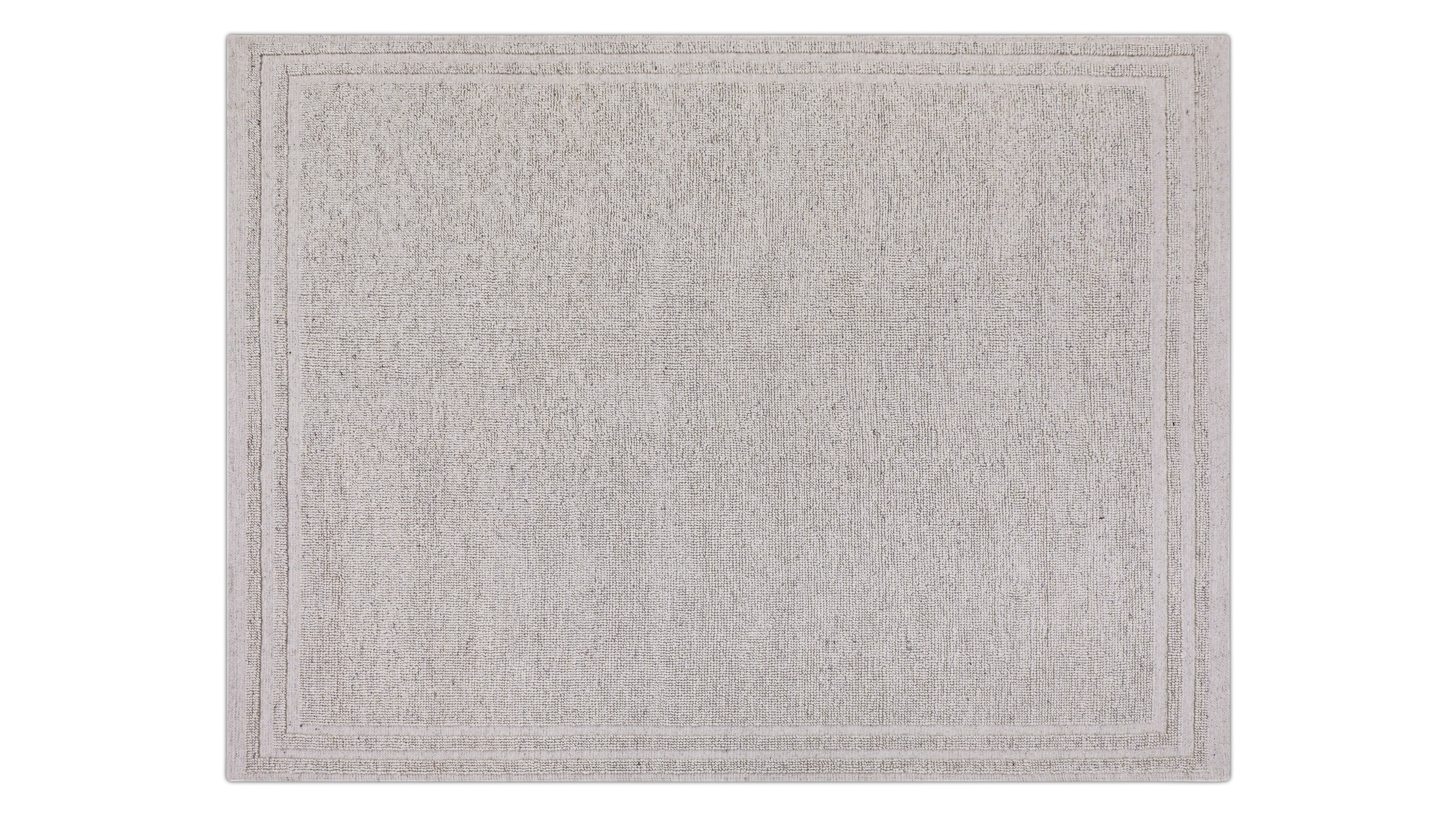 Tapis Shaughnessy, 244 x 305 cm, argent