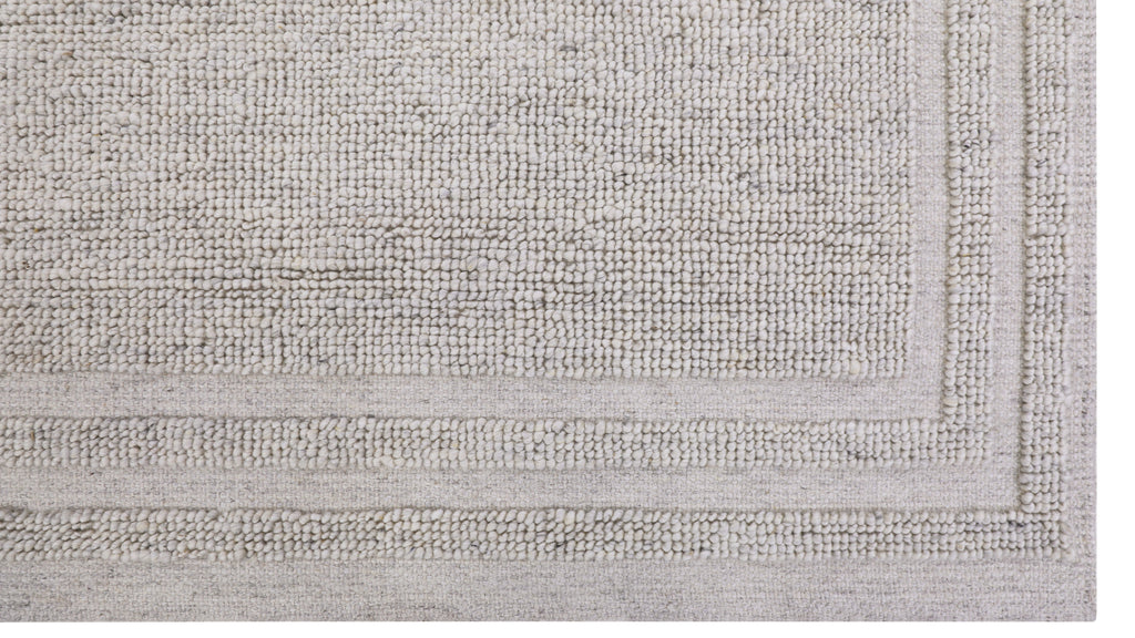 Tapis Shaughnessy, 244 x 305 cm, argent