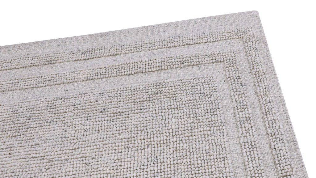 Tapis Shaughnessy, 244 x 305 cm, argent