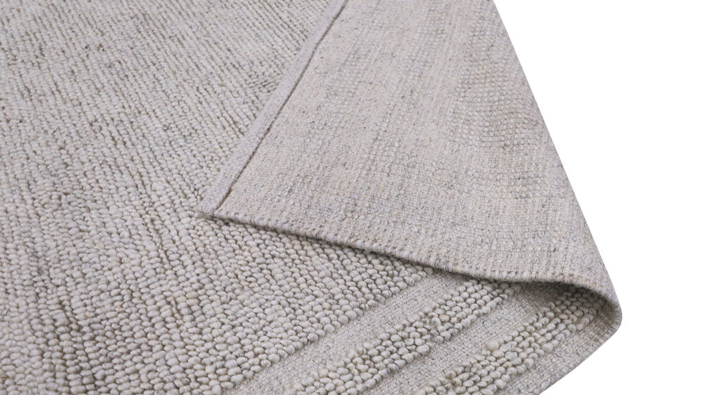 Tapis Shaughnessy, 244 x 305 cm, argent