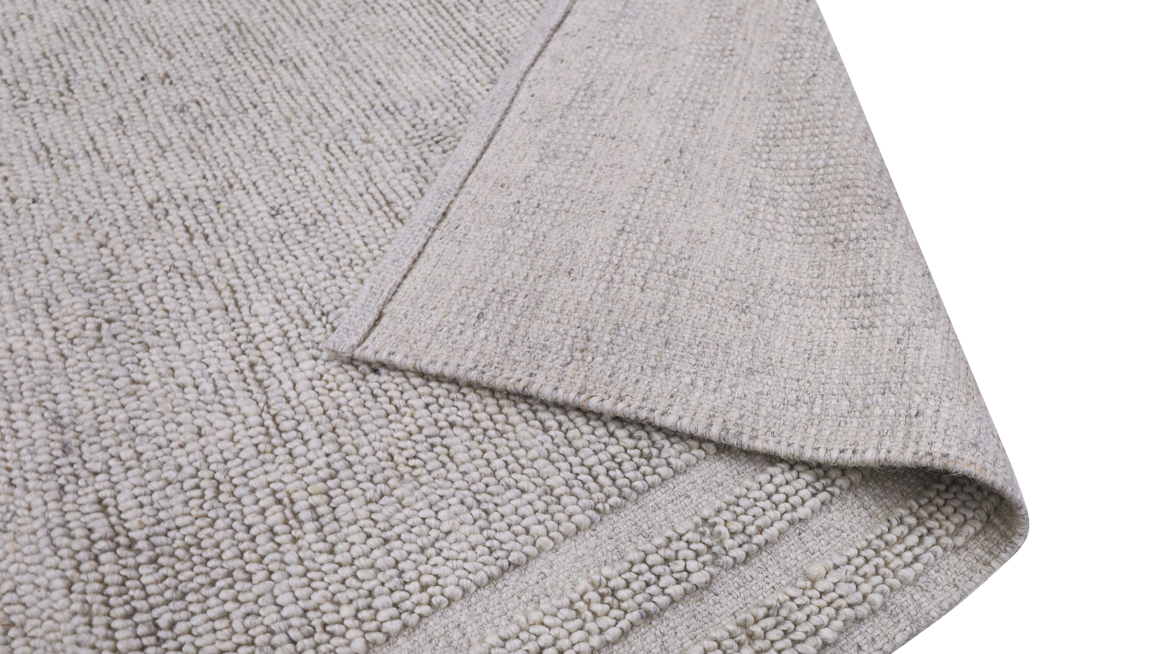 Tapis Shaughnessy, 244 x 305 cm, argent