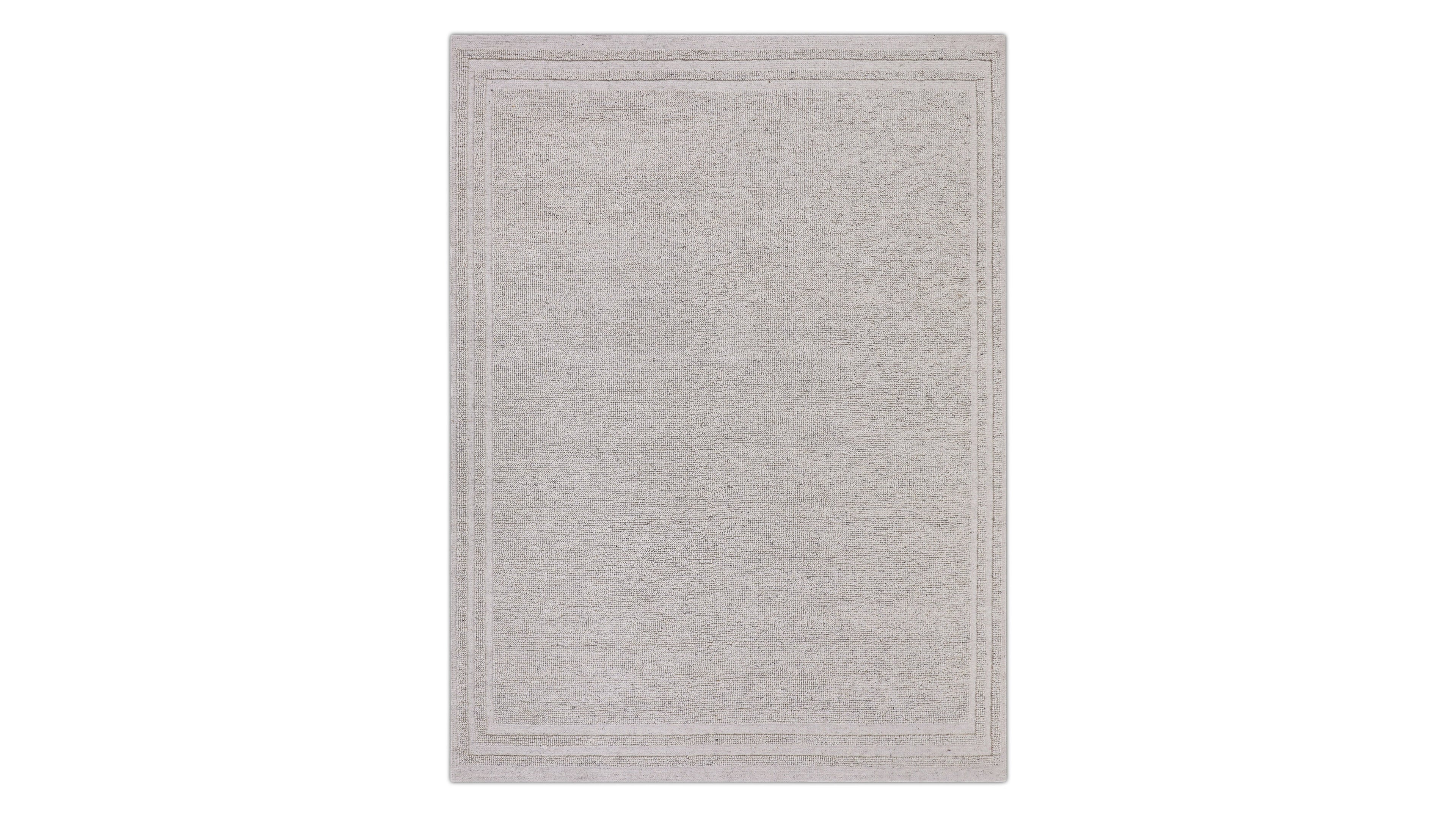 Tapis Shaughnessy, 244 x 305 cm, argent