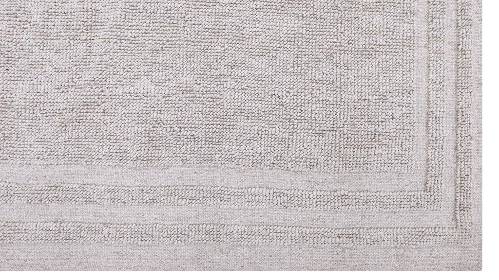 Tapis Shaughnessy, 9 x 12, argent