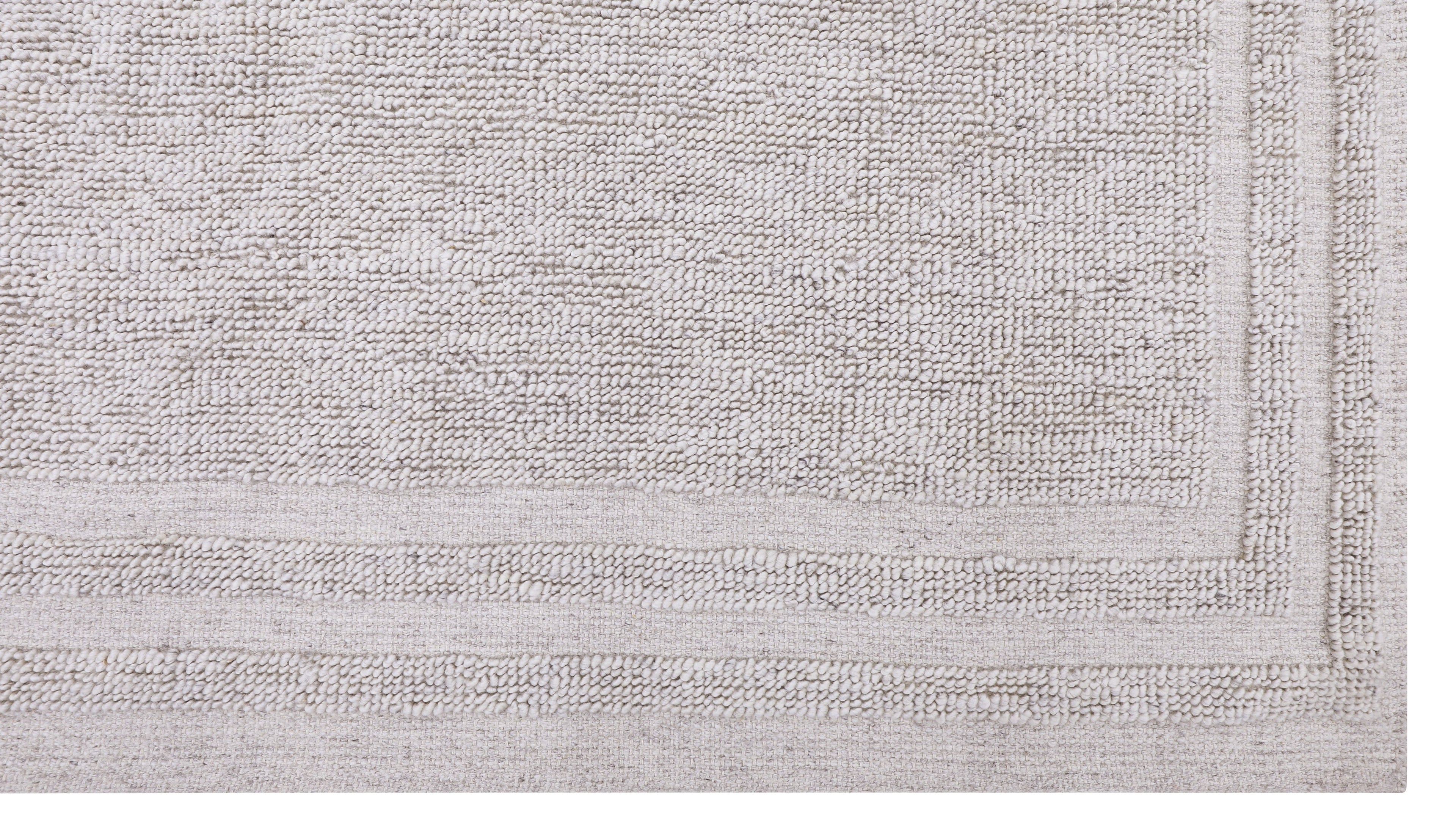 Tapis Shaughnessy, 9 x 12, argent