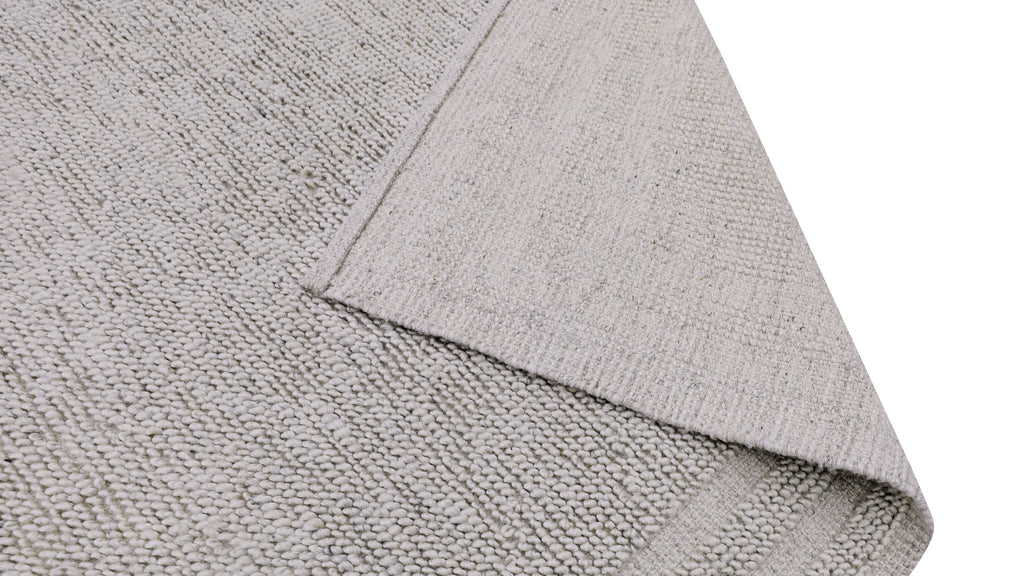 Tapis Shaughnessy, 9 x 12, argent