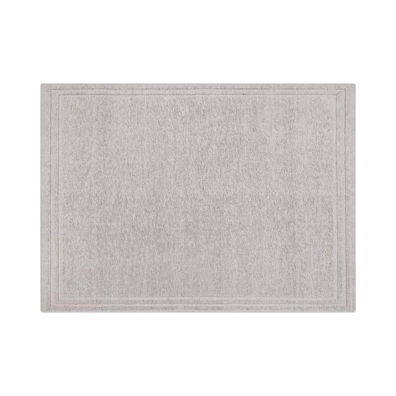 Tapis Shaughnessy, 9 x 12, argent
