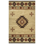 Tapis en laine touffeté à la main Alora Decor Ryder Southwestern