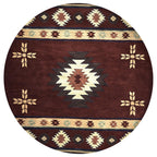 Tapis en laine touffeté à la main Alora Decor Ryder Southwestern