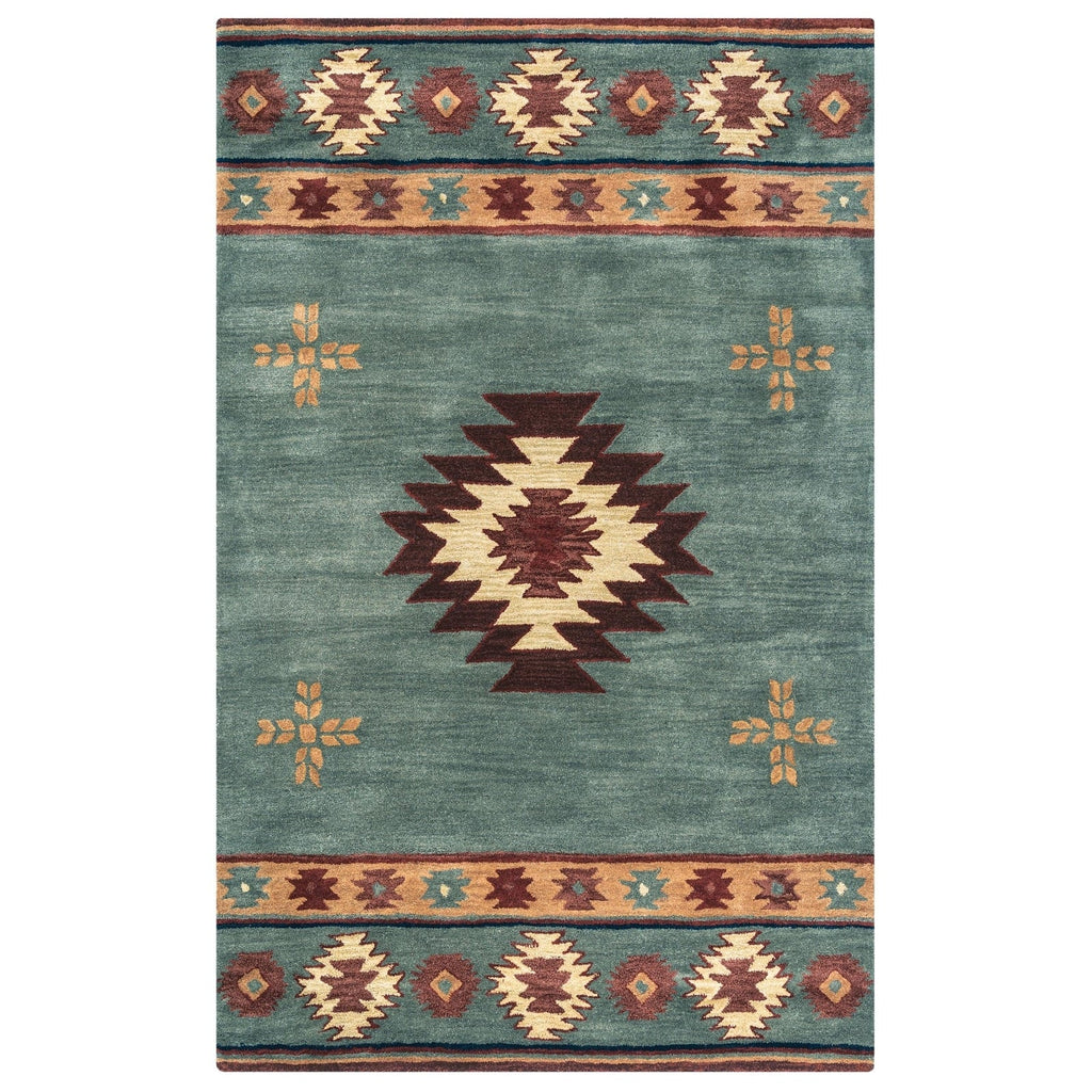 Tapis en laine touffeté à la main Alora Decor Ryder Southwestern