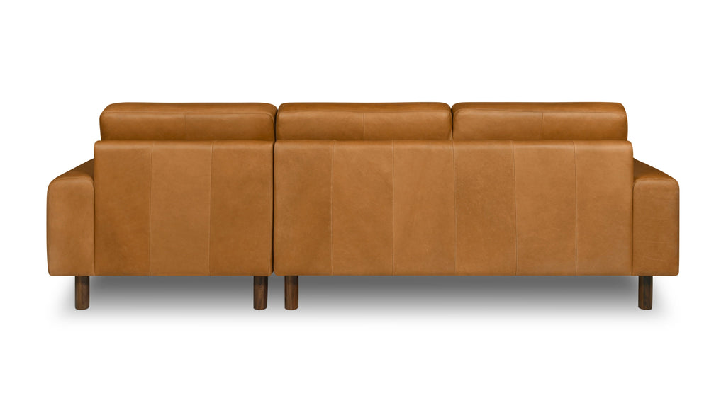 Canapé d'angle Right At Home, couleur Golden Tan